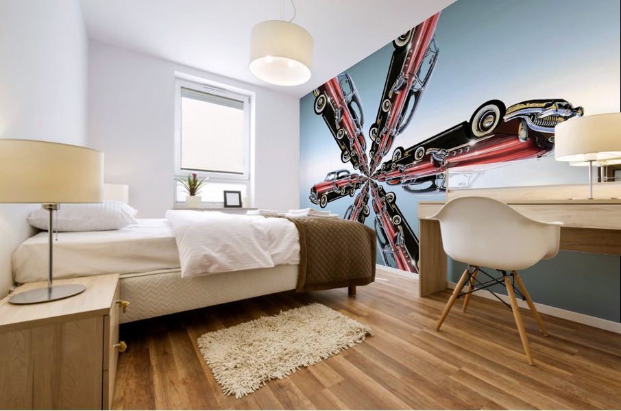 One Car 011 Mural print
