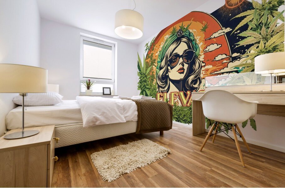 Elevate Your Mind Mural print