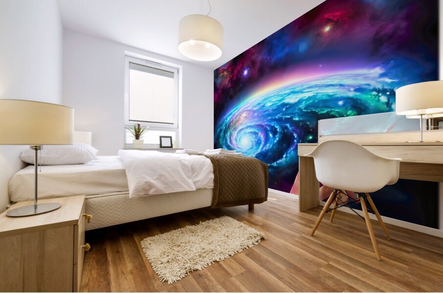 Galaxy Creation No.1 Mural print