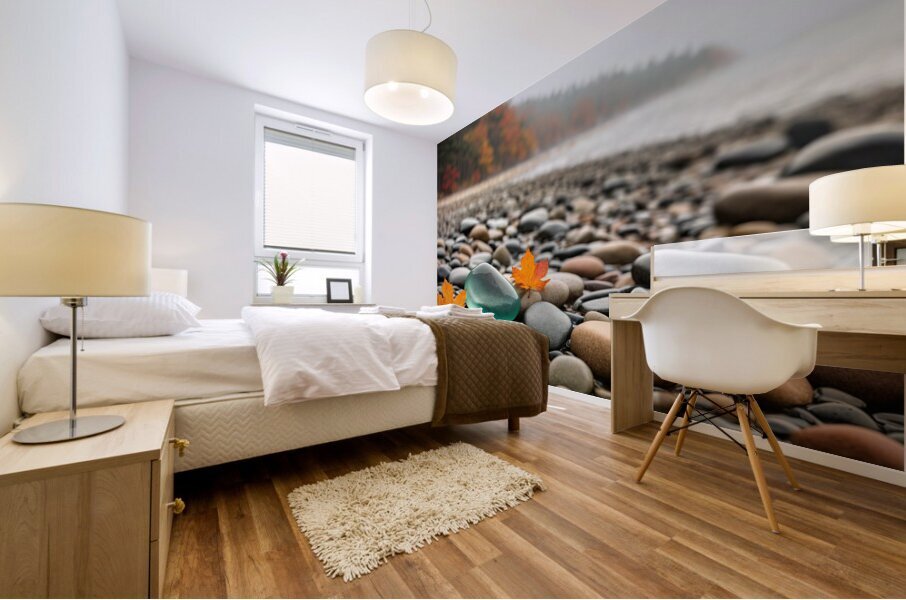 Fall at the Beach No2 Mural print