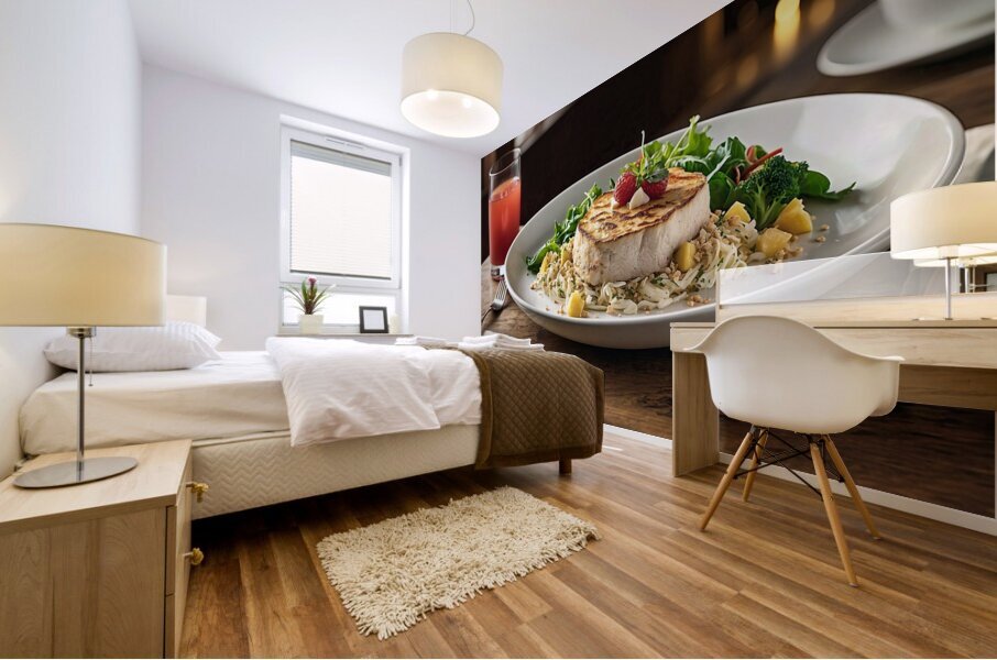 016 Food Mural print