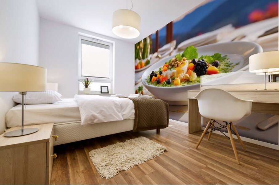 011 Food Mural print