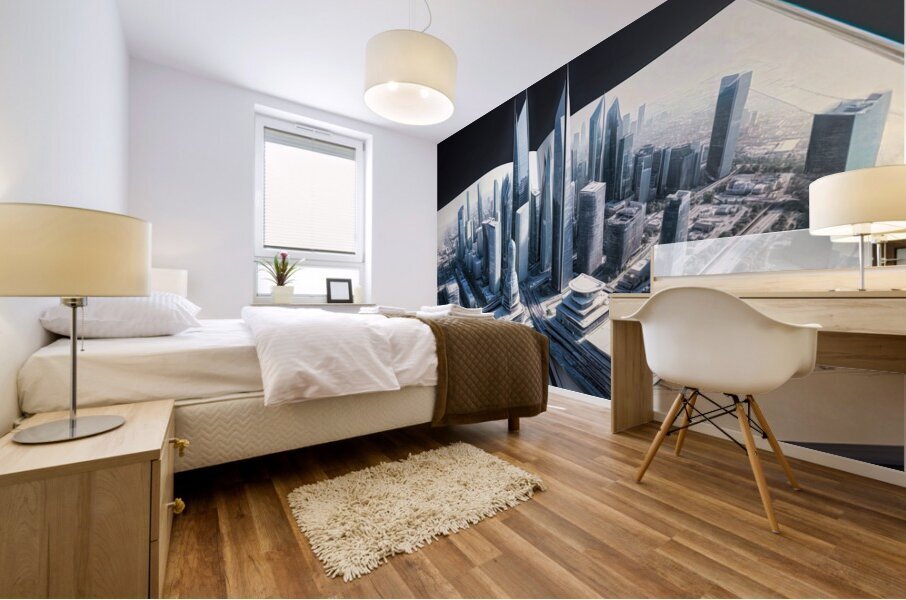 Future City 01 Mural print