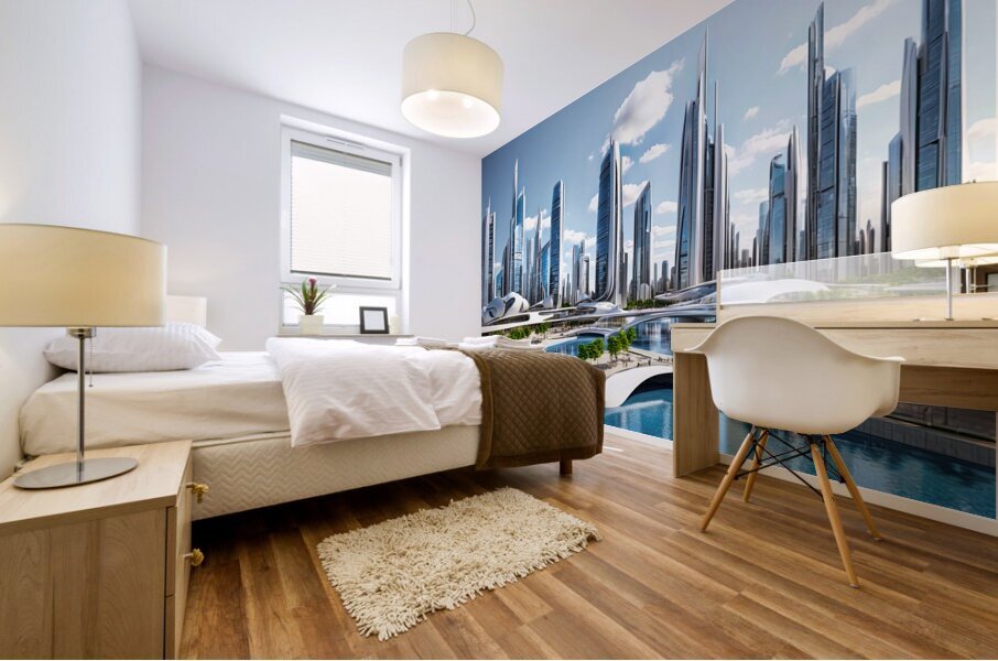 Future City 05 Mural print