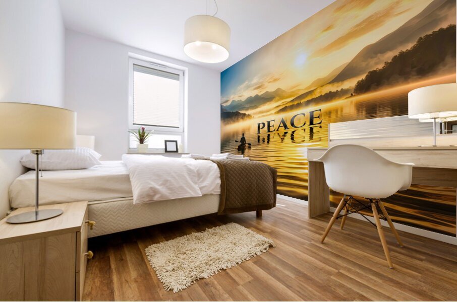 peace 2 Mural print