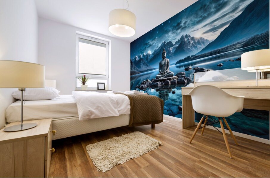 buddha no2 Mural print