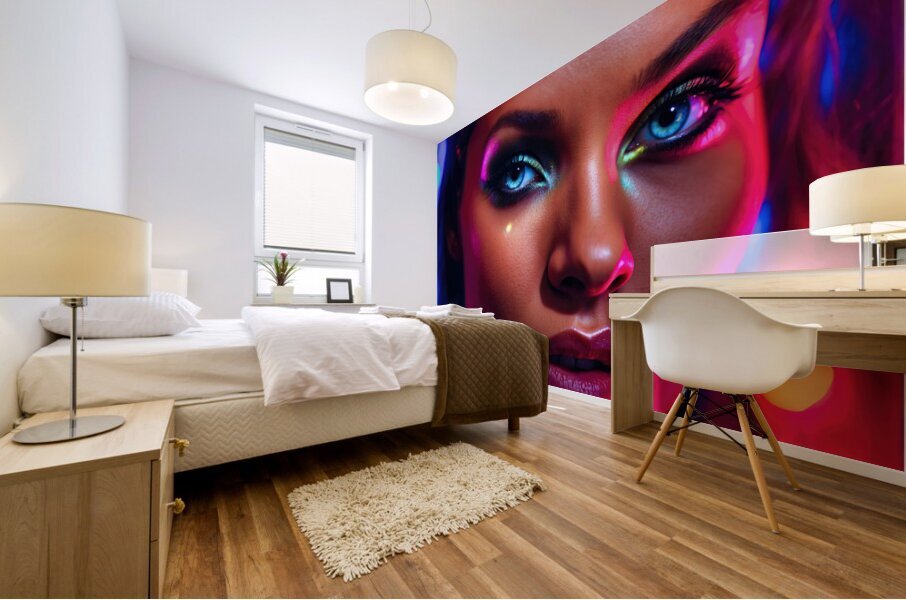 007 Gel Portrait Mural print