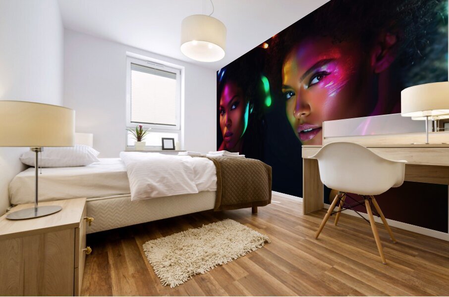 013 Gel Portrait Mural print