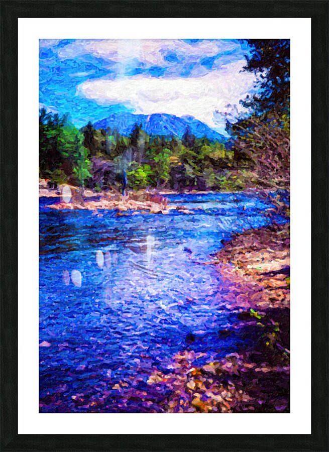 Katahdin Stream Picture Frame print