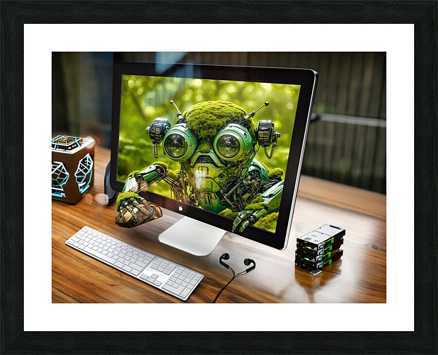 Two Finger Timmy Final Picture Frame print