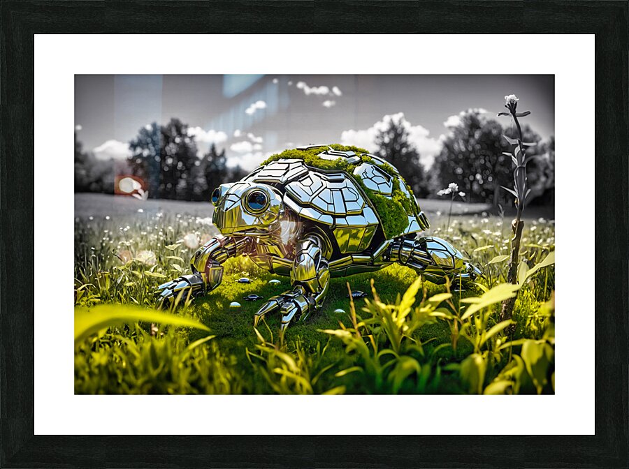 Tuttle Turtle Final Picture Frame print