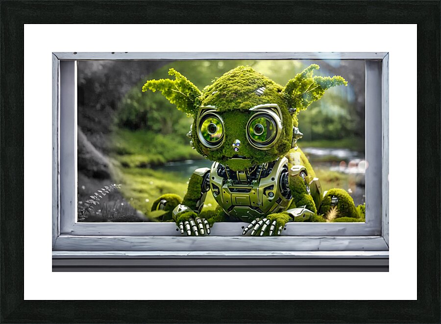 Mossy Robby Final Picture Frame print