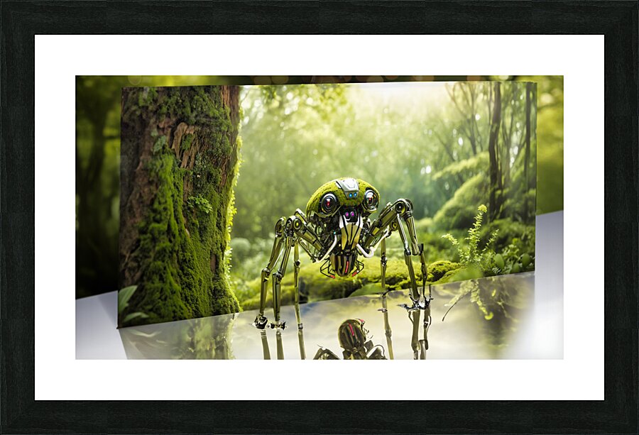 Crabby McCrab Final Picture Frame print