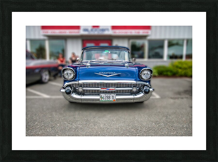 HDR car9 Picture Frame print
