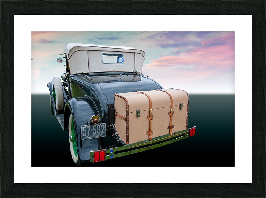 HDR car3 Picture Frame print