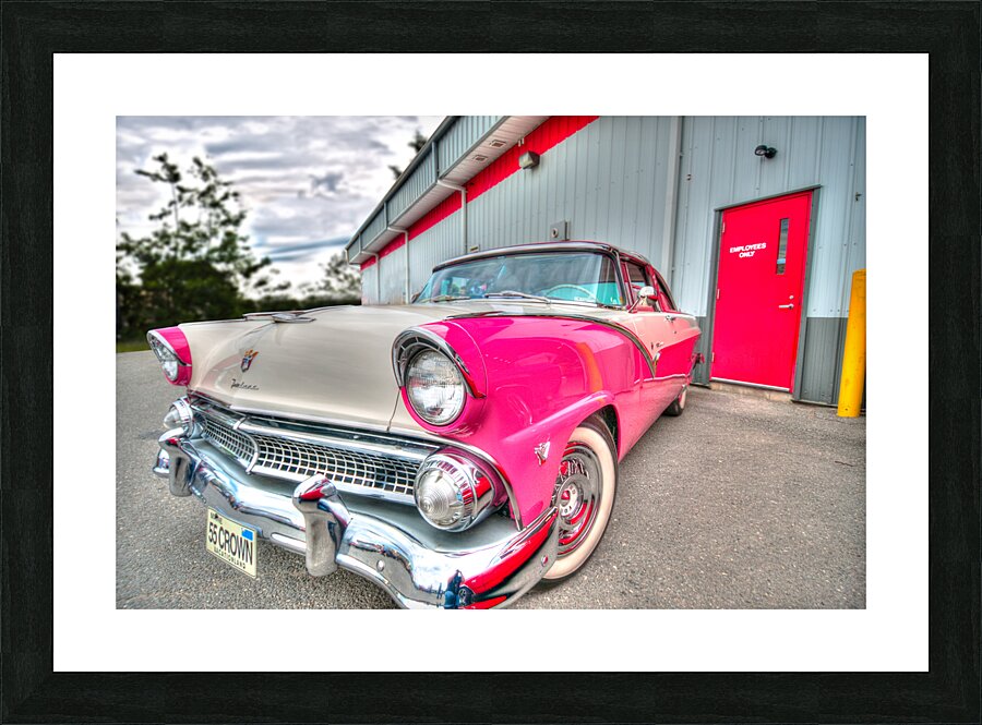 HDR car6 Picture Frame print