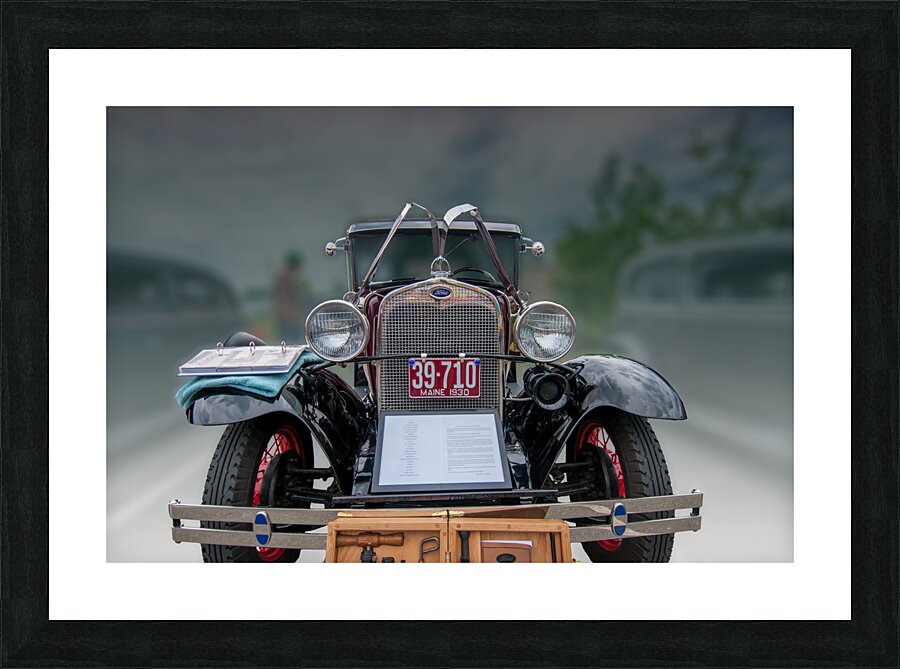 HDR car12 Picture Frame print