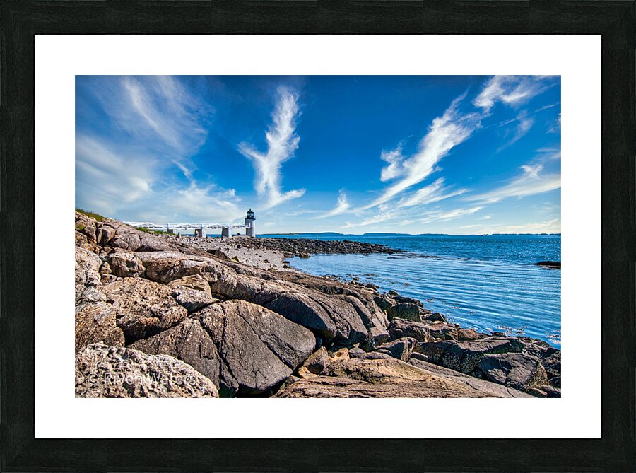 Coast 08 Picture Frame print