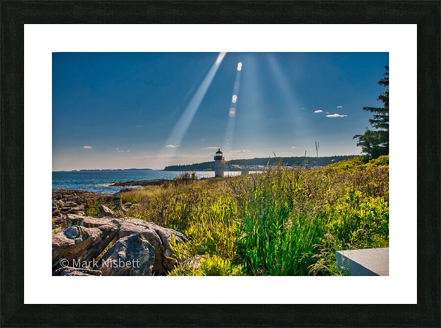Coast 02 Picture Frame print
