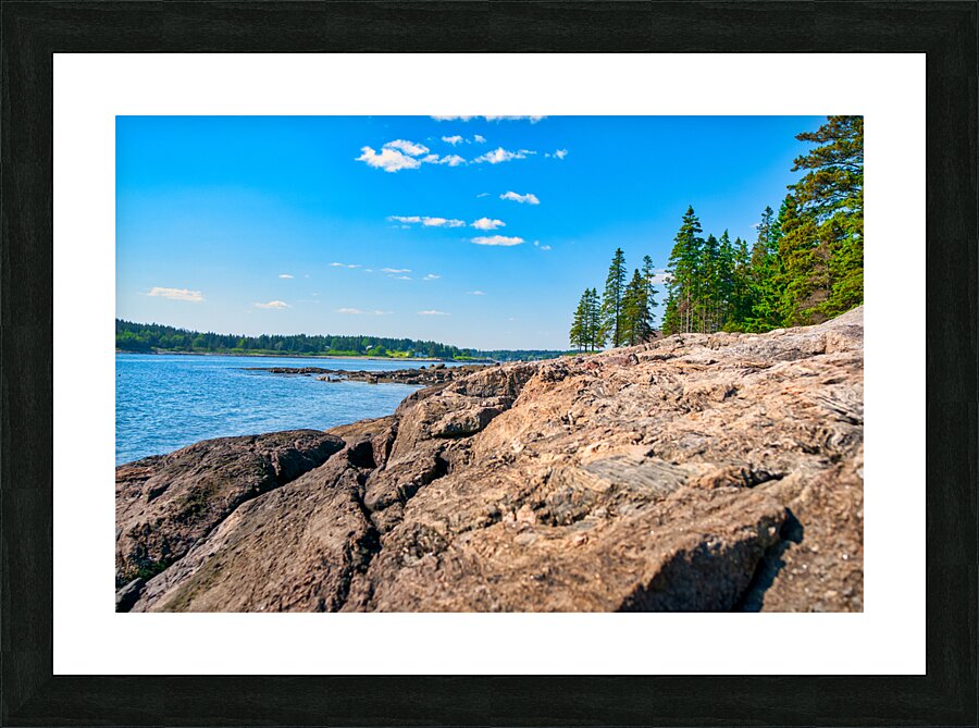 Coastal 045 Picture Frame print