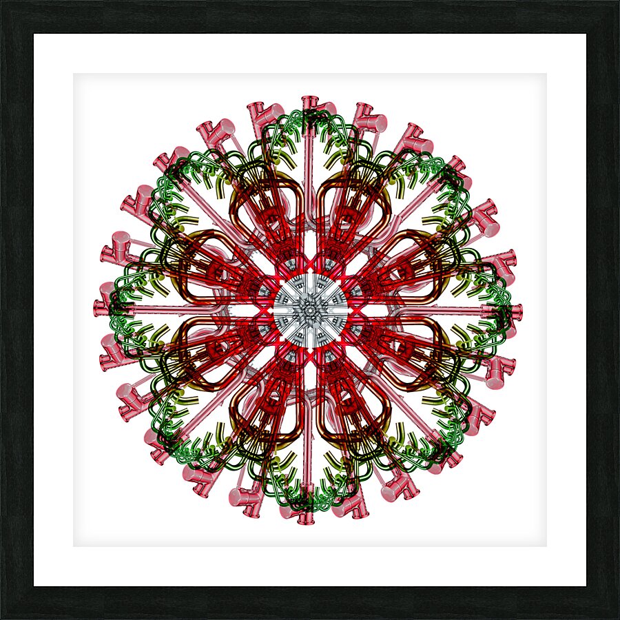 Mandala 003 Picture Frame print