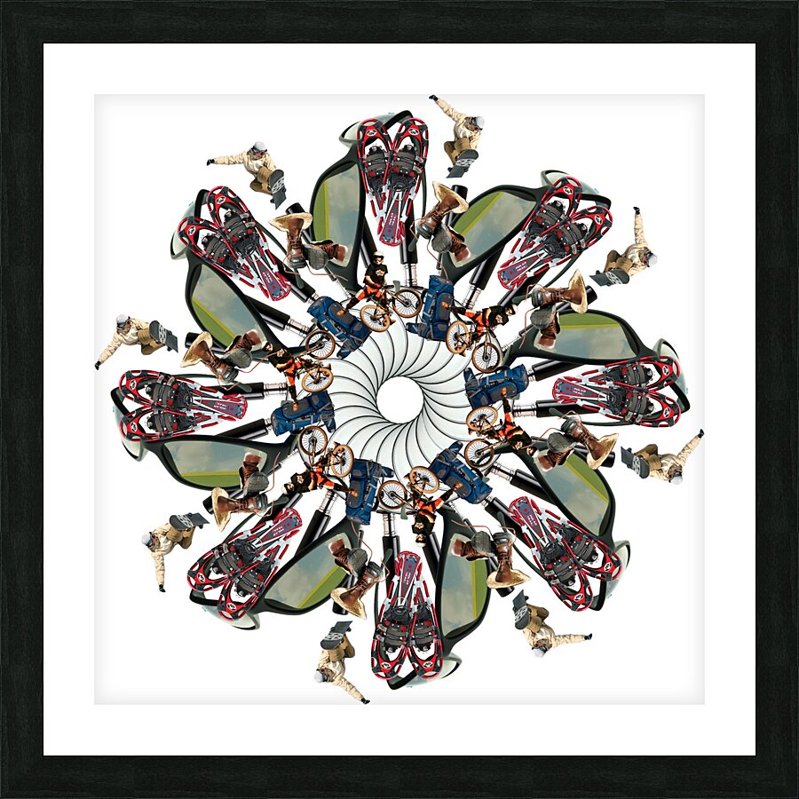 Mandala 020 Picture Frame print