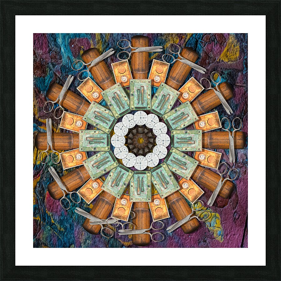 Mandala 021 Picture Frame print