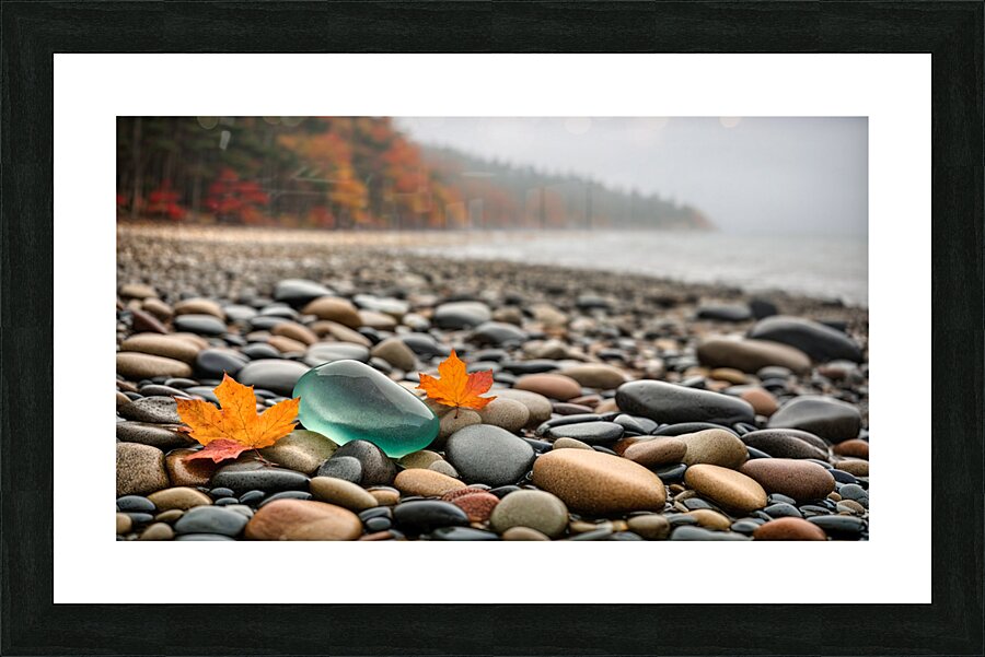 Fall at the Beach No2 Picture Frame print