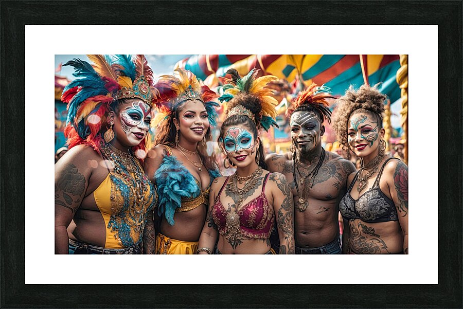 003WS Body Positive Picture Frame print