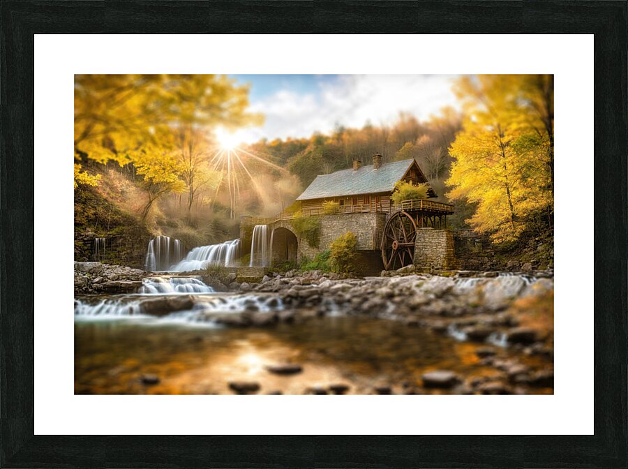 Fall No3 Picture Frame print