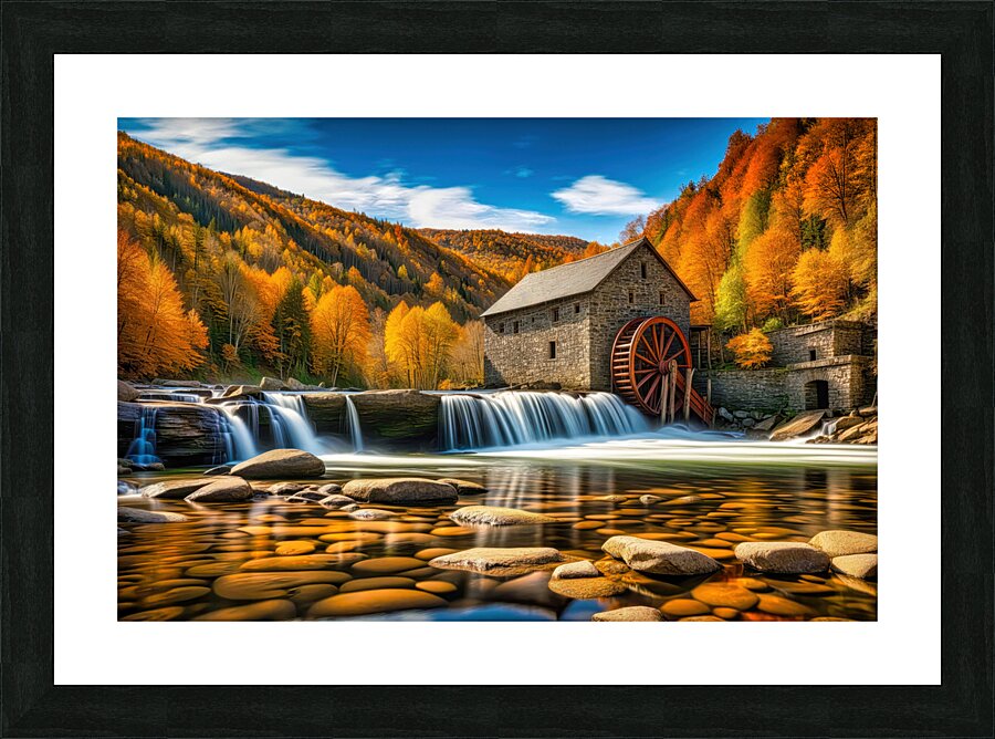 Fall No20 Picture Frame print
