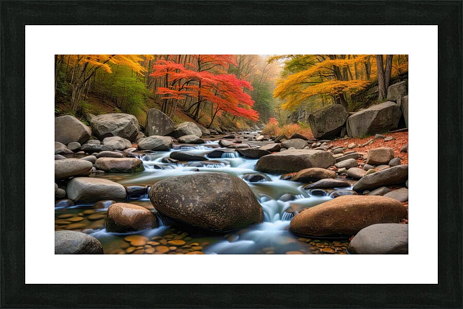 Fall No9 Picture Frame print
