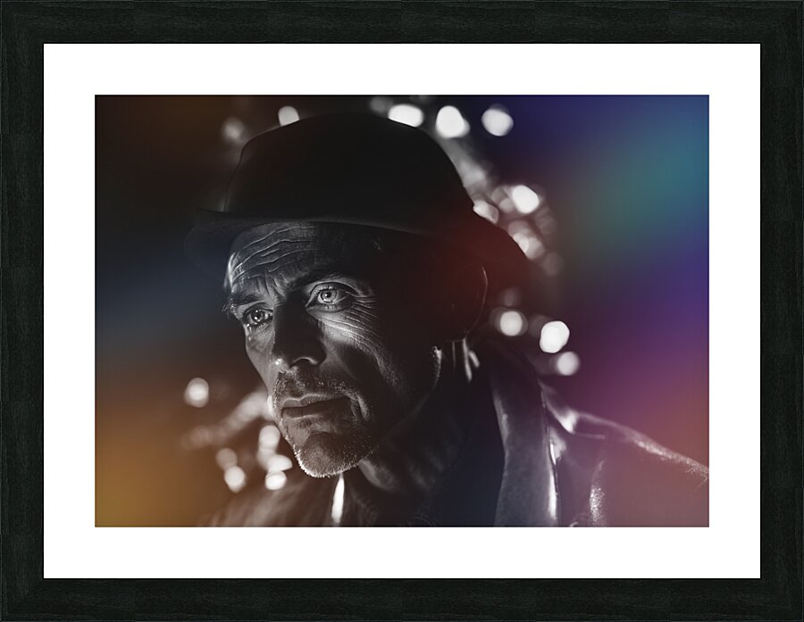 010b Gel Portrait Picture Frame print