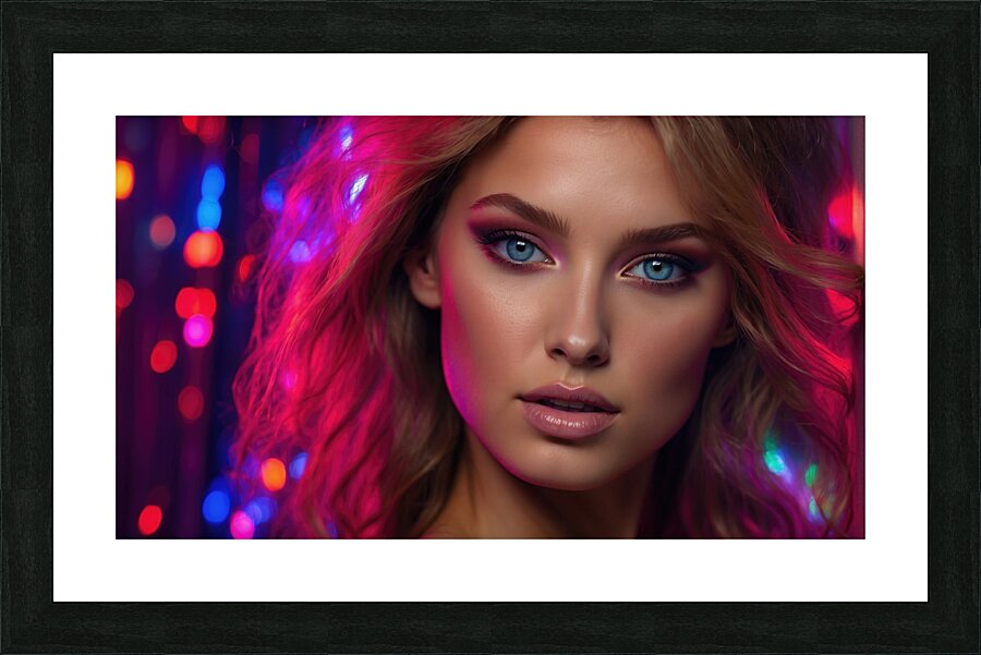 012 Gel Portrait Picture Frame print