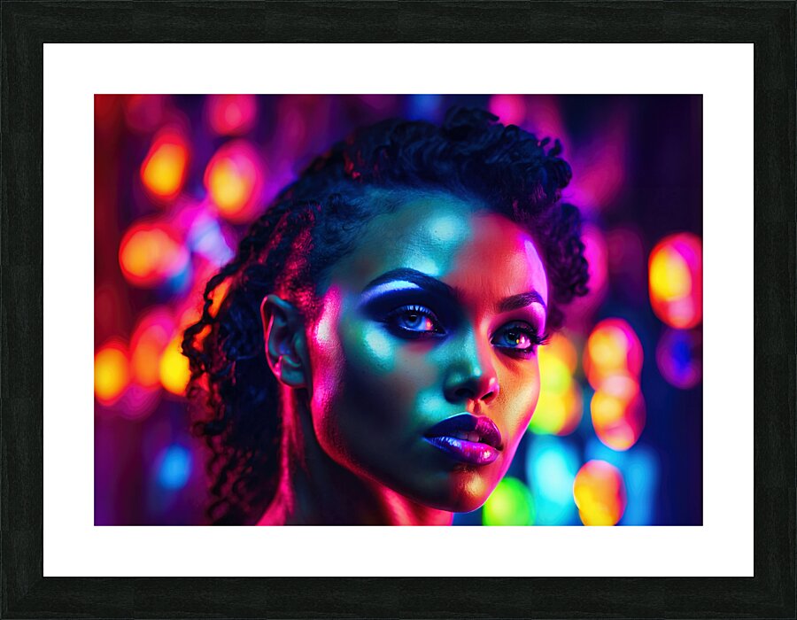 006 Gel Portrait Picture Frame print