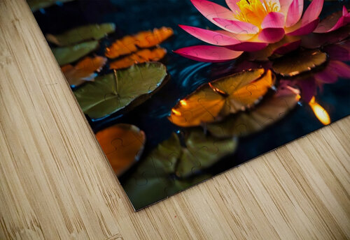 Lotus Flower Moonlight  Riven Waters puzzle