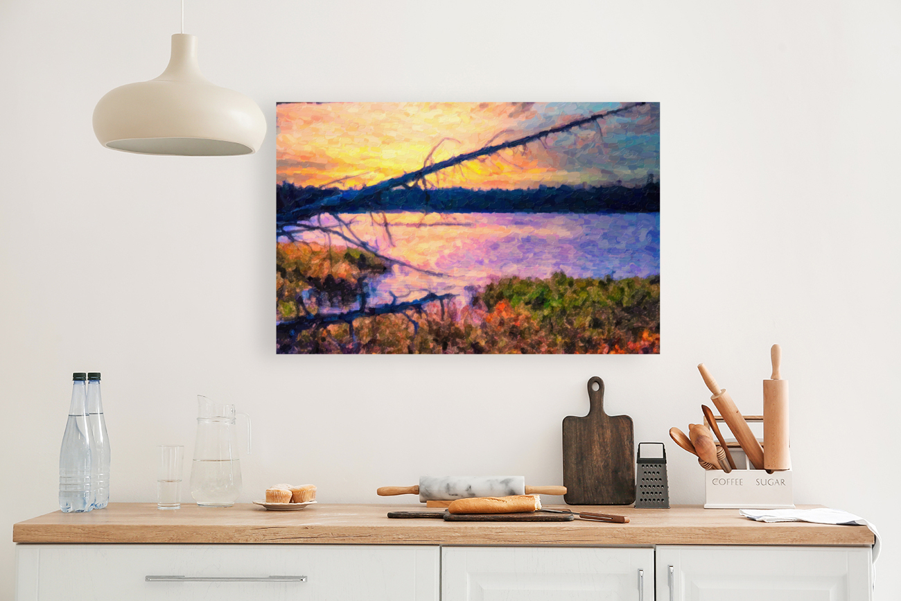 Deadwood Sunset Reproduction