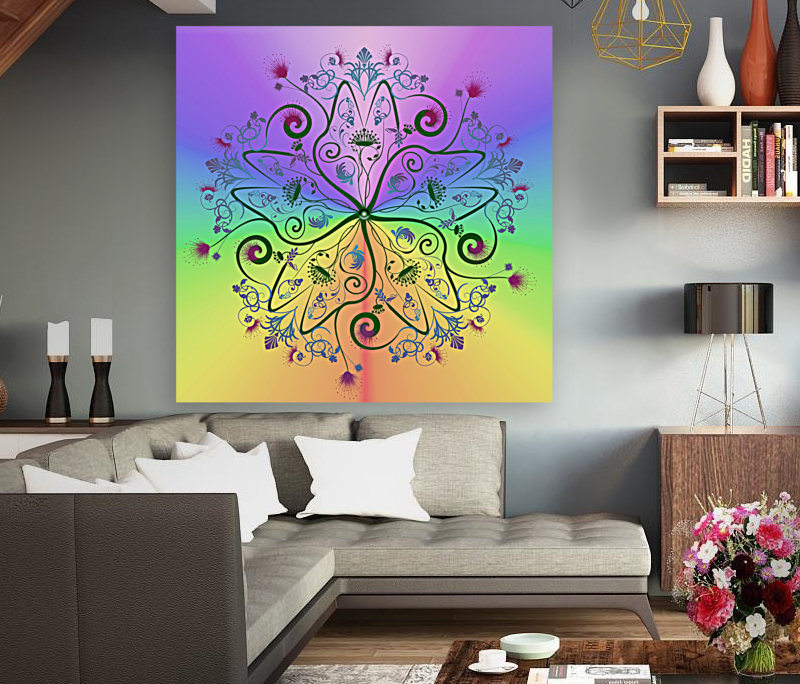 Mandala 017 Reproduction
