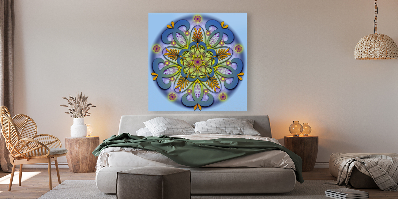 Mandala 015 Reproduction