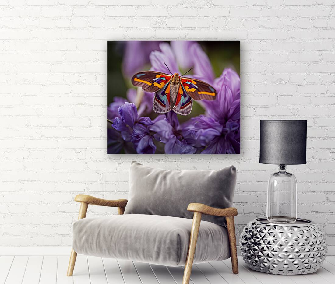 Red Eye Moth - Multi-Color Reproduction