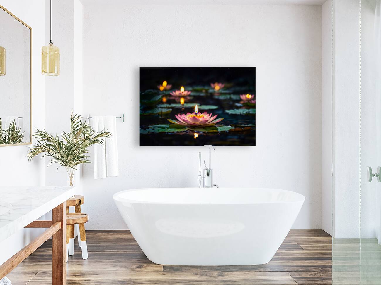 Lotus Floating Candle Reproduction