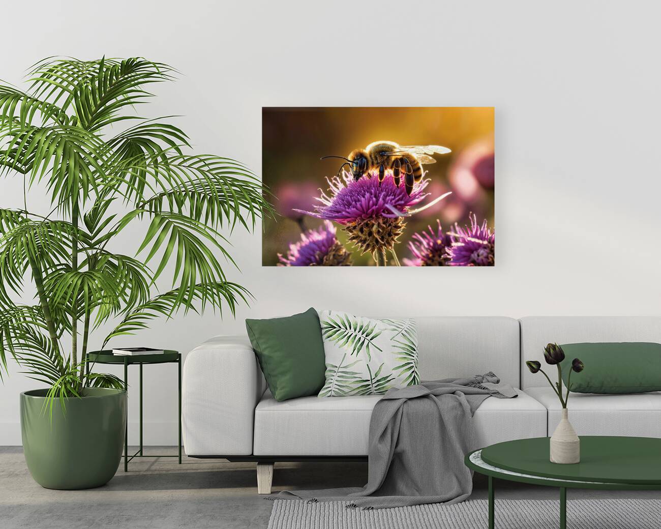 Thistle Bee Reproduction
