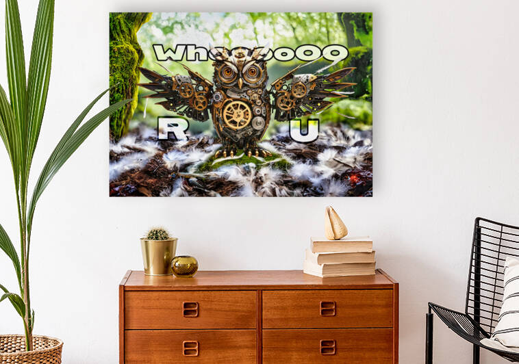 Mech Owl 1 by Riven Waters