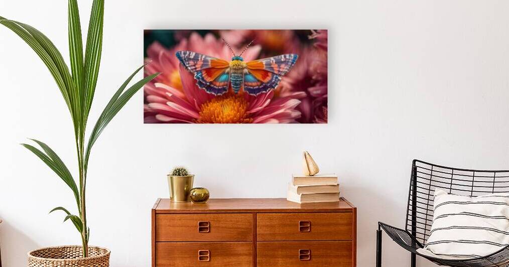 Pink Mum Moth Reproduction