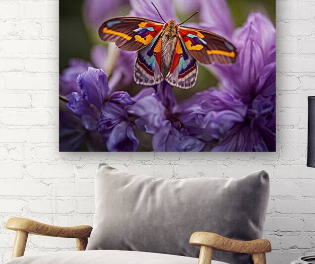 Red Eye Moth - Multi-Color Reproduction