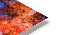 Fall Fire Stream HD Metal print