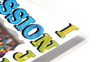 Stop Oppression - Text Version HD Metal print