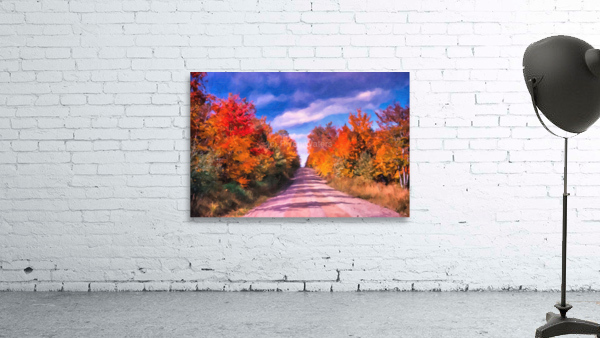 fall road Wall Preview