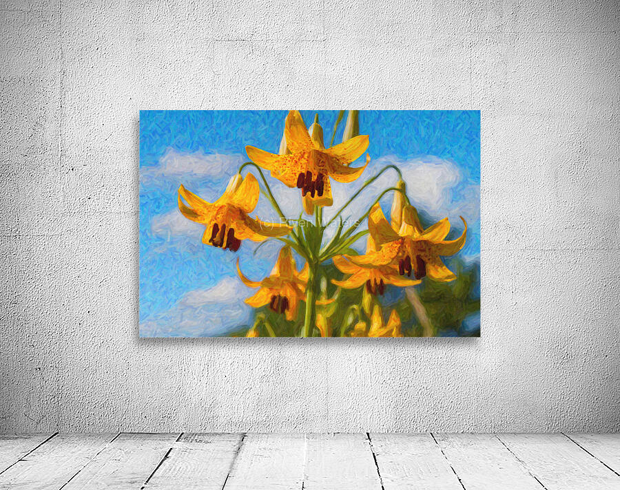 Yellow Bells Wall Preview