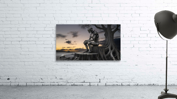 Robo sunset Final Wall Preview